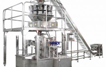 Automatska rotirajuća doy vrećica sa mašinom za pakovanje patentnim zatvaračem