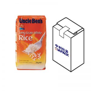 Vreća sa ravnim dnom sa gornjim natpisom za žito