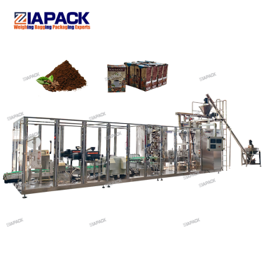 ZL100V2 Roast Coffee Powder Vacuum Packaging Machine with Label Top Sticking