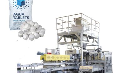 Mašina za punjenje i pakovanje tableta soli od 25-50 kg